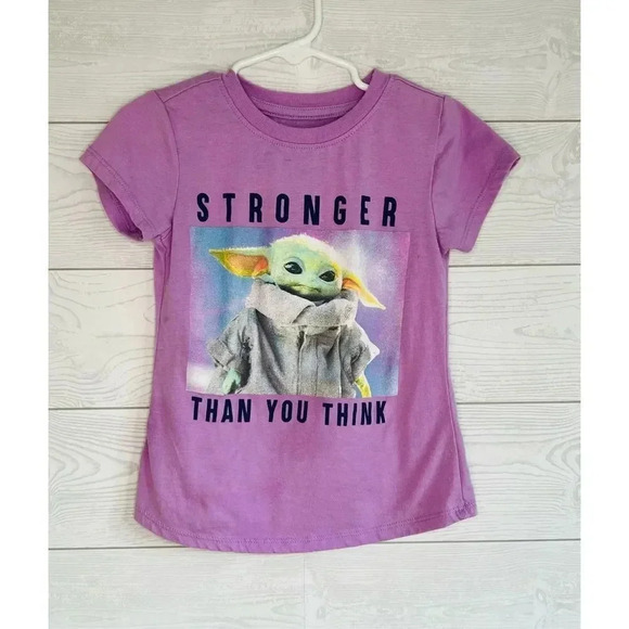 Star Wars Other - Girl’s Star Wars Baby Yoda T-shirt Size XS(4-5)